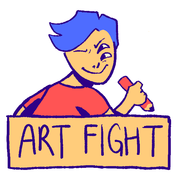 Button leading to the Art Fight page.